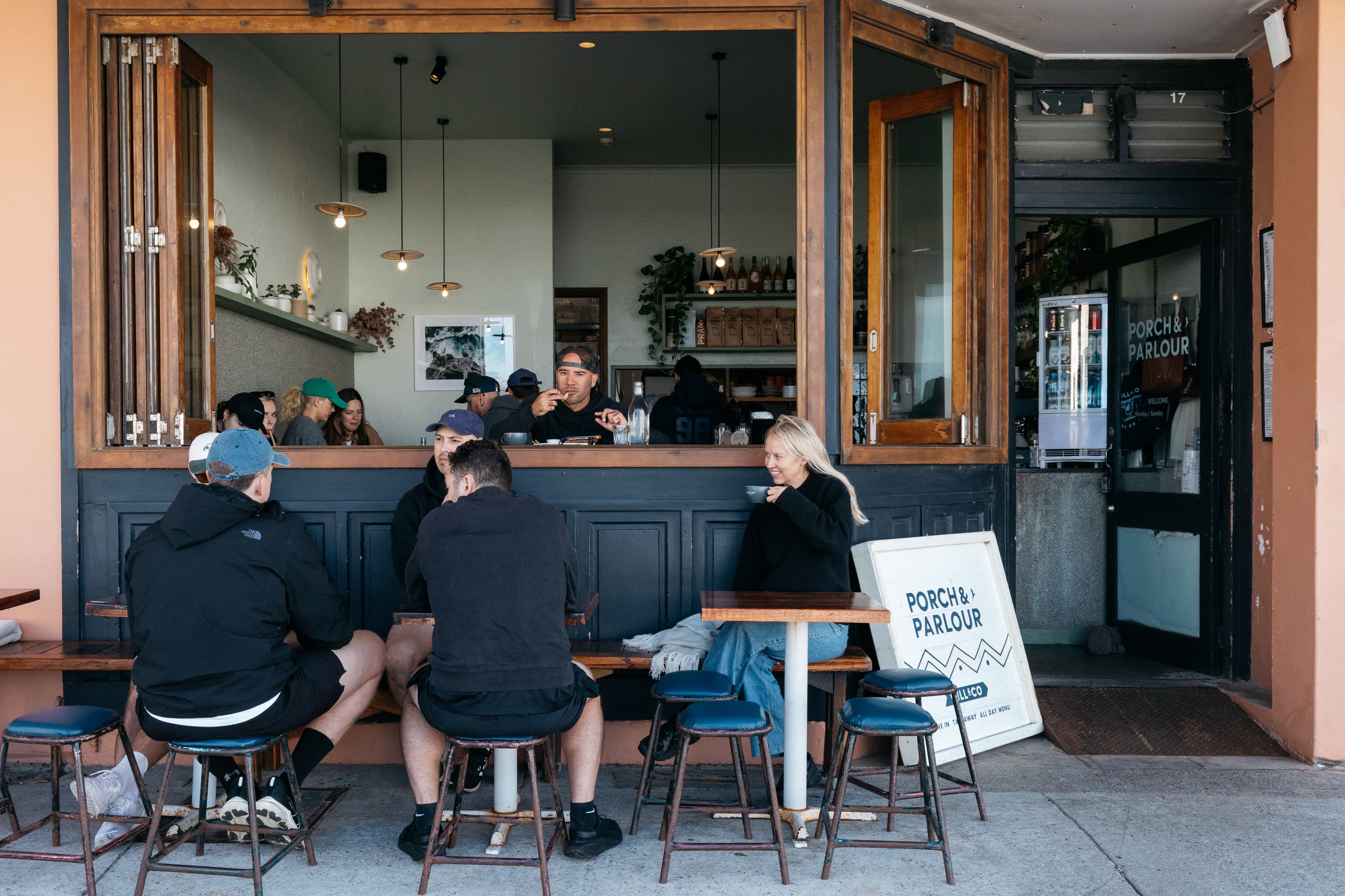 Dining at Porch & Parlour